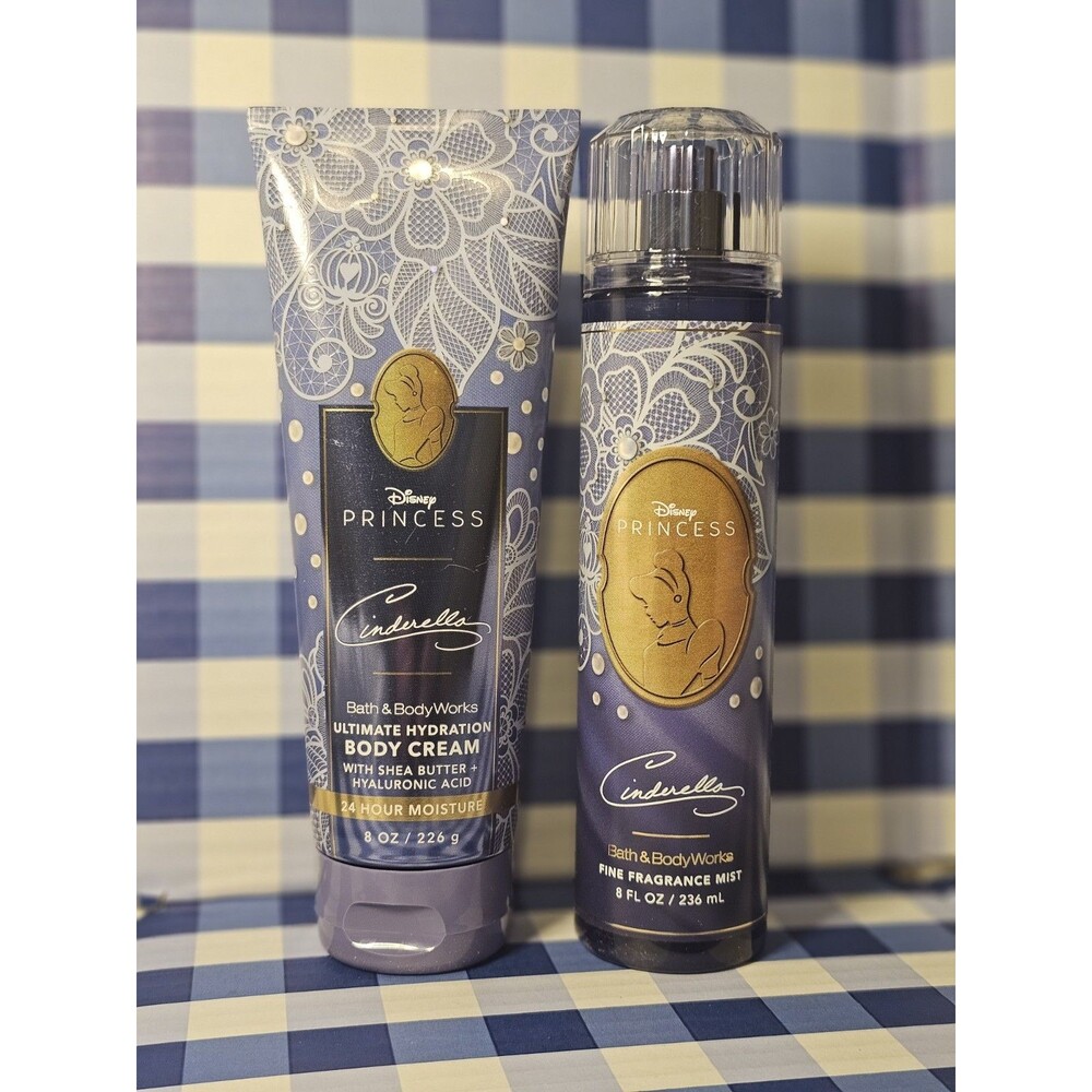Bath And Body Works Cinderella Fragrance Mist And Ultimate Hydration Cream New